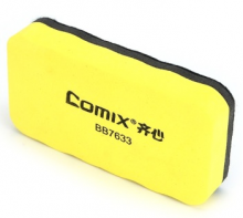齐心（COMIX）BB7633 磁性白板擦/白板刷 颜色随机