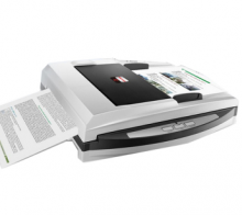 汉王（Hanvon）PL3200D文本仪 平板+馈纸式 高清扫描仪 文件书籍 自动进纸扫描