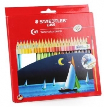 施德楼（Staedtler）13710C48 48色水溶性彩色铅笔