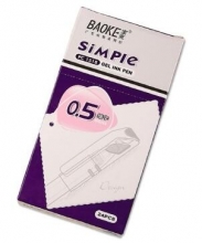宝克（BAOKE） PC1518 细字中性笔 黑色 24支/盒 （计价单位：支）