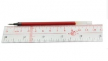 三菱（Uni） UMR-1 （财务用笔）中性笔芯（黑/红/蓝色） 0.38mm（12支装）