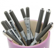 三菱（uni）UB-150 可透视 中性笔 签字笔0.5mm 单支 (黑色)