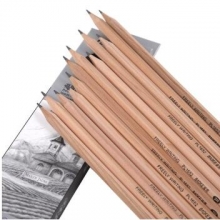 宝克（BAOKE）PL1652 办公绘图铅笔 绘画素描铅笔 多灰度 2H 12支/盒 （计价单位：支）