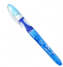 白雪（snowhite） FP-5019 直液式换囊钢笔 蓝色笔杆 黑色墨水