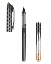 白雪（snowhite） PVN-230 黑色/红色直液式走珠笔 可换芯 12支装