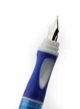 白雪（snowhite） FP-5019 直液式换囊钢笔 蓝色笔杆 黑色墨水