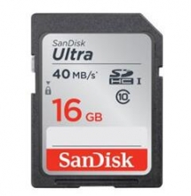 闪迪（SanDisk）至尊高速SDHC UHS-I存储卡16G  Class10 读速40Mb/s