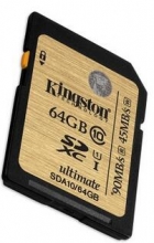金士顿（Kingston）读速90MB/s 64GB UHS-I Class10 SD高速存储卡 土豪金
