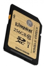 金士顿（Kingston）读速90MB/s 256GB UHS-I Class10 SD高速存储卡 土豪金