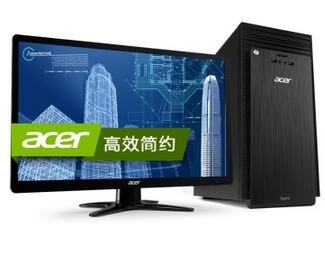 宏碁（acer）ATC705-N50 台式电脑（奔腾G3250 4G 500G 集显 DVD 键鼠 Win8.1）19.5英寸