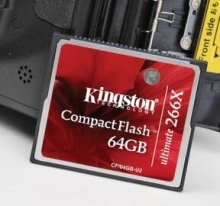 金士顿（Kingston）64GB 266X CF存储卡