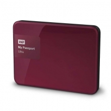 西部数据（WD）My Passport Ultra 升级版 2TB 2.5英寸 野莓红 移动硬盘 WDBBKD0020BBY