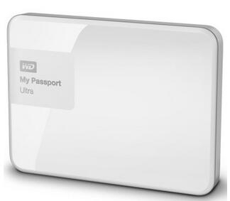 西部数据（WD）My Passport Ultra 升级版3T 2.5英寸 闪耀白 移动硬盘 WDBBKD0030BWT