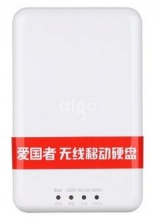 爱国者（aigo） PB726S 500g 无线移动硬盘 无线路由器 移动电源USB3.0
