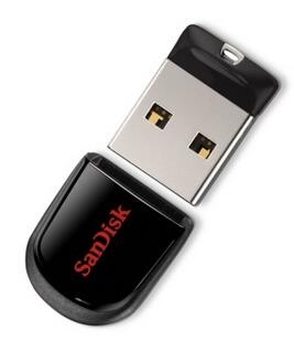 闪迪(SanDisk)64GB USB2.0 U盘 CZ33酷豆 黑色