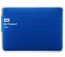 西部数据（WD） My Passport Ultra USB3.0 2TB超便携移动硬盘蓝色高端加强版