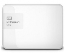 西部数据（WD）My Passport Ultra 升级版 1TB 2.5英寸 闪耀白 移动硬盘 WDBGPU0010BWT 限量版