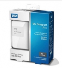 西部数据（WD）My Passport Ultra 升级版 2TB 2.5英寸 闪耀白 移动硬盘 WDBBKD0020BWT 限量版