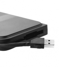 爱国者HD816 无线硬盘wifi移动硬盘1TB 高速usb3.0 超薄抗震防摔 黑色