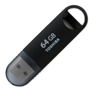 东芝（TOSHIBA） 速闪系列 U盘 64GB （黑色） USB3.0