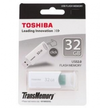 东芝（TOSHIBA）按闪系列U盘 32G USB2.0 白色