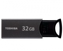 东芝 (TOSHIBA) 按闪系列U盘 32G USB3.0 黑色