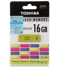 东芝（TOSHIBA）Mini系列 (Enshu) U盘16GB 黄色