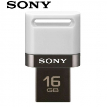 SONY索尼 手机U盘 8G USM-8SA1 白色 电脑+手机双接口 OTG Micro USB闪存盘