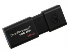 金士顿（Kingston）DT 100G3 8GB USB3.0 U盘 黑色