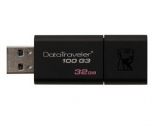 金士顿（Kingston）DT 100G3 32GB USB3.0 U盘 黑色