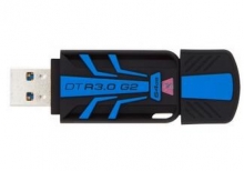 金士顿（Kingston）DTR30G2 64GB USB3.0 U盘 蓝色 防水抗震 读120MB/s高速体验