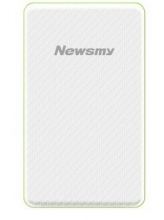 纽曼 NEWSMY MINI CARD吉云 1.8英寸移动硬盘 白绿 60GB存储