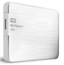 西部数据 WD MY PASSPORT ULTRA USB3.0 2TB 超便携移动硬盘 白色 WDBMWV0020BWT