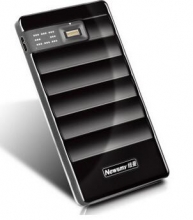 纽曼 NEWSMY 指纹王 加密型 2.5英寸移动硬盘 USB3.0 500GB 黑色