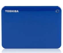 东芝 TOSHIBA V8 CANVIO高端分享系列2.5英寸移动硬盘 USB3.0_神秘蓝_500G