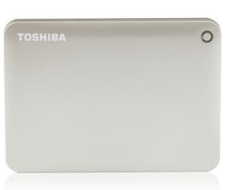 东芝 TOSHIBA V8 CANVIO高端分享系列2.5英寸移动硬盘 USB3.0_尊贵金_2T