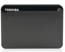 东芝 TOSHIBA V8 CANVIO高端分享系列2.5英寸移动硬盘 USB3.0_经典黑_2T