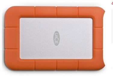 莱斯 LACIE RUGGED TRIPLE USB 3.0 防震加密2.5寸移动硬盘_橙色_2T加密