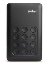 朗科 NETAC K390 按键加密式移动硬盘K390 USB3.0_黑色_2T