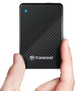 创见 TRANSCEND ESD400系列 1.8英寸 USB3.0 轻巧移动固态硬盘_SSD移动固态硬盘_512G