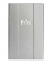 朗科(Netac) K135 1.8英寸 迷你移动硬盘_银色_160G