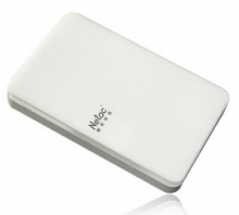 朗科（Netac）小白 USB3.0 加密 2.5英寸时尚型移动硬盘_白色_2T