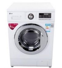 LG WD-A12411D 8公斤 洗烘一体DD变频滚筒洗衣机（白色）