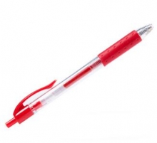 齐心 K36 按动式中性笔0.5mm 匹配笔芯R929 红色