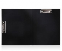 得力（deli） 5428 菱雅系列时尚加厚PP材质文件夹A4 强力夹+板夹 单只装