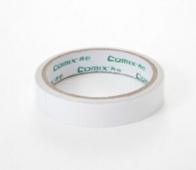 齐心 COMIX MJ1210 棉纸双面胶带 9.1米 24mm 1卷