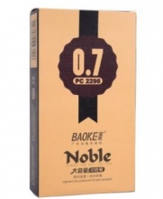 宝克（BAOKE） PC2298 Noble 大容量中性笔 磨砂笔杆 0.7mm 黑色 （计价单位：支）