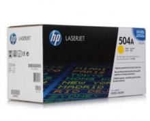 惠普（HP）LaserJet CE252A 黄色硒鼓 504A（适用Color LaserJet CP3525 3525n 3525dn）