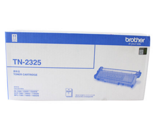 兄弟（brother）TN-2325 原装黑色粉盒(适用HL-2260/HL-2260D/HL-2560DN/DCP-7080/DCP-7080D/DCP-7180DN/MFC-7380/MFC-7480D/MFC-7880DN机型)