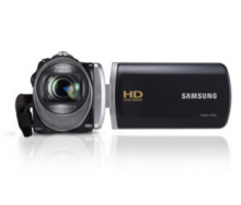 三星（SAMSUNG） HMX-F90 家用高清闪存数码摄像机 黑色